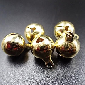 Bells - Gold 12mm (5pcs)